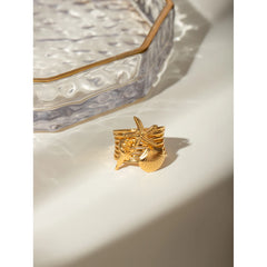 Conch - 18K Gold Plated Ring
