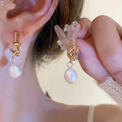 Tara - Pearl Earrings