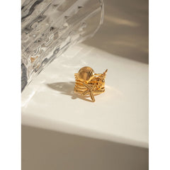 Conch - 18K Gold Plated Ring