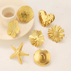 Deep Blue Seas - Stackable Rings