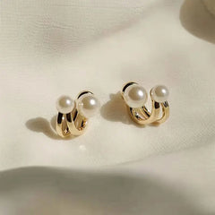 Maria - 925 Silver Stud Earrings