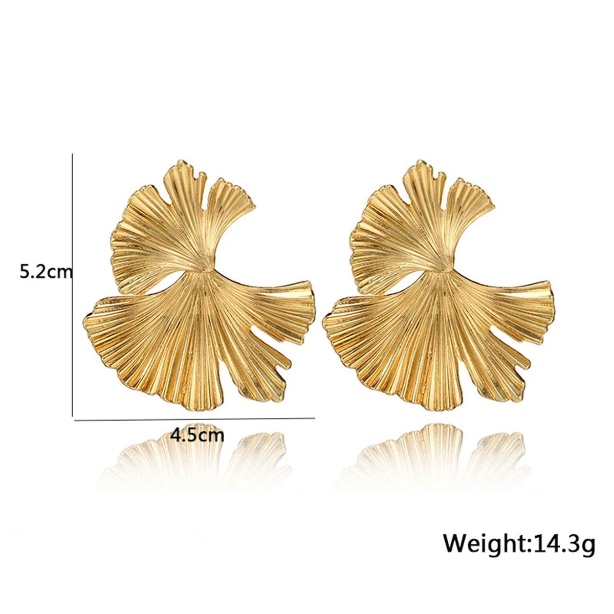 Cytherea - Gold Plated Earrings