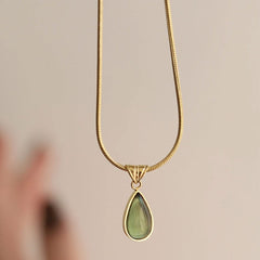 Aurora - Green Necklace