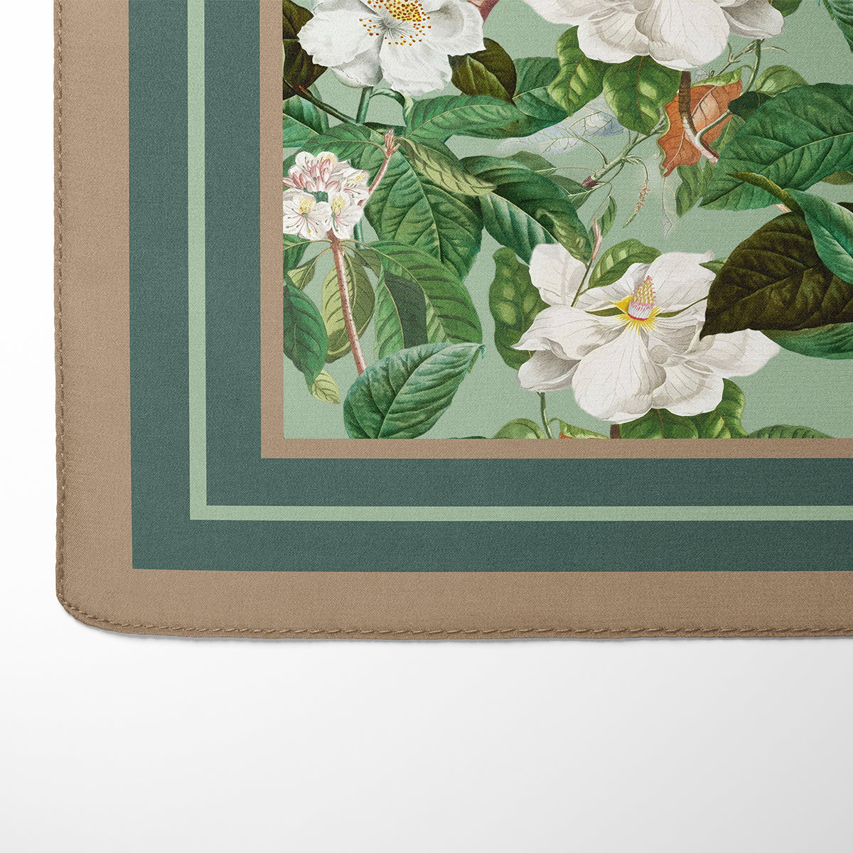 Gardenias - Silk Scarf