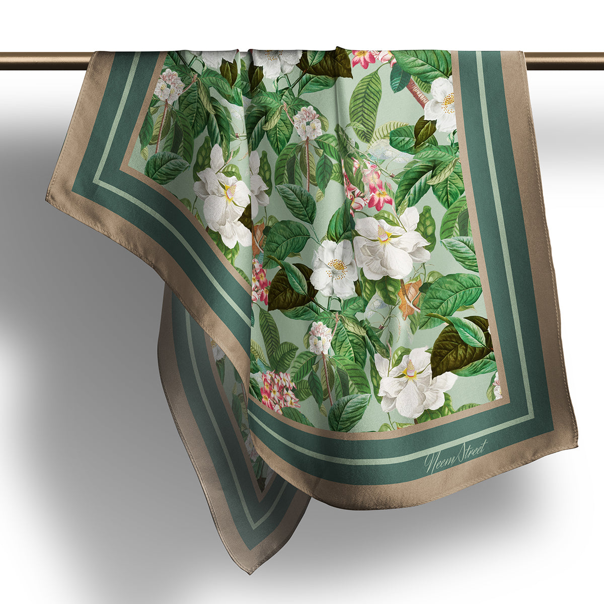 Gardenias - Silk Scarf