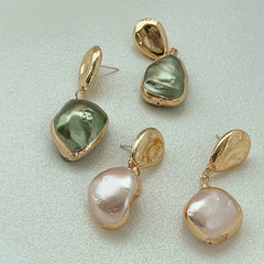 Baroque - Pearl Earrings