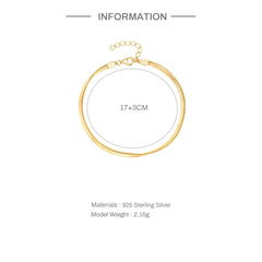 Duality - 18K Gold Plated Bracelets