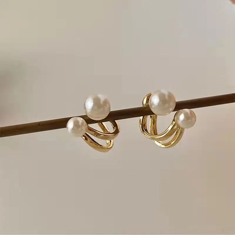 Maria - 925 Silver Stud Earrings