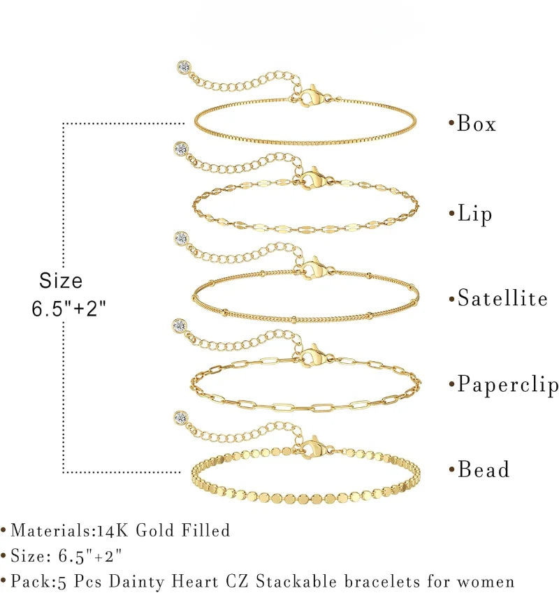 Pentos - 14K Gold Plated Bracelet