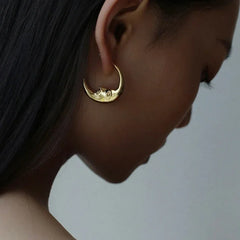 Chand - Gold Plated Earrings