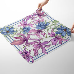 Wild Orchids - Silk Scarf