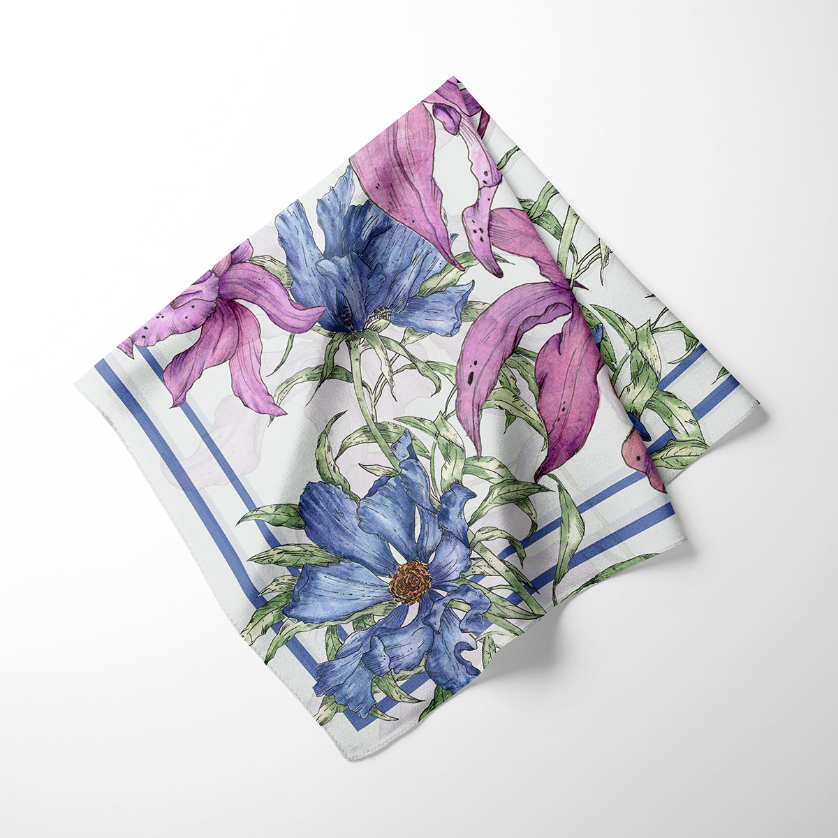 Wild Orchids - Silk Scarf
